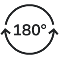 Rotire 180°
